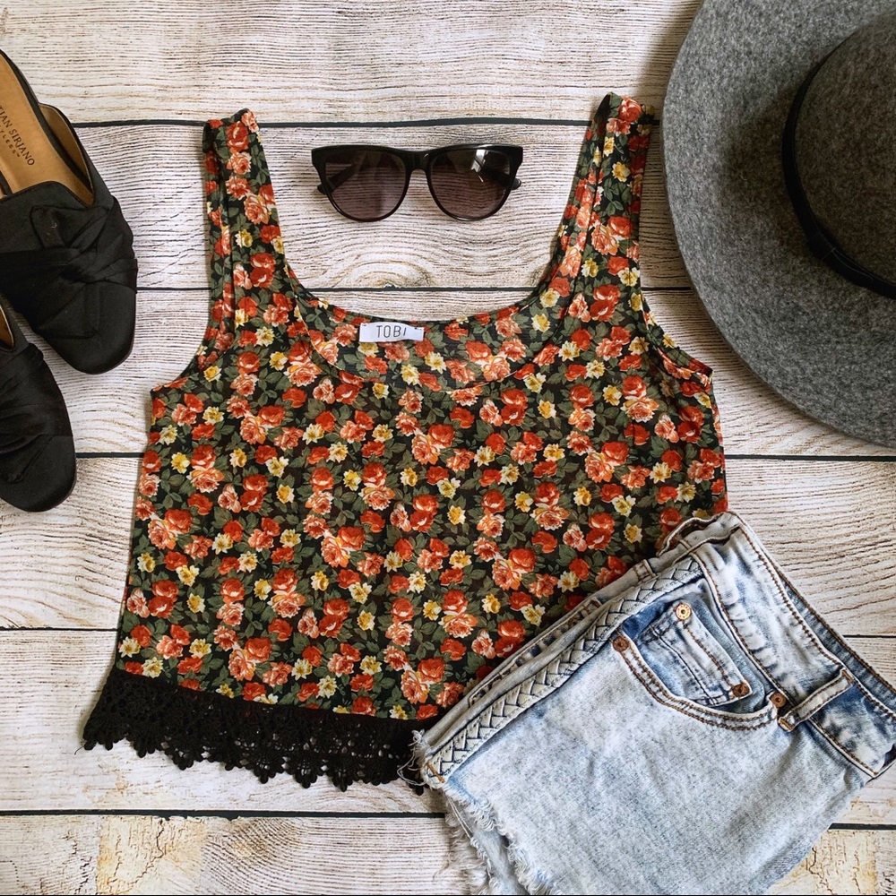 Tobi Floral Tank